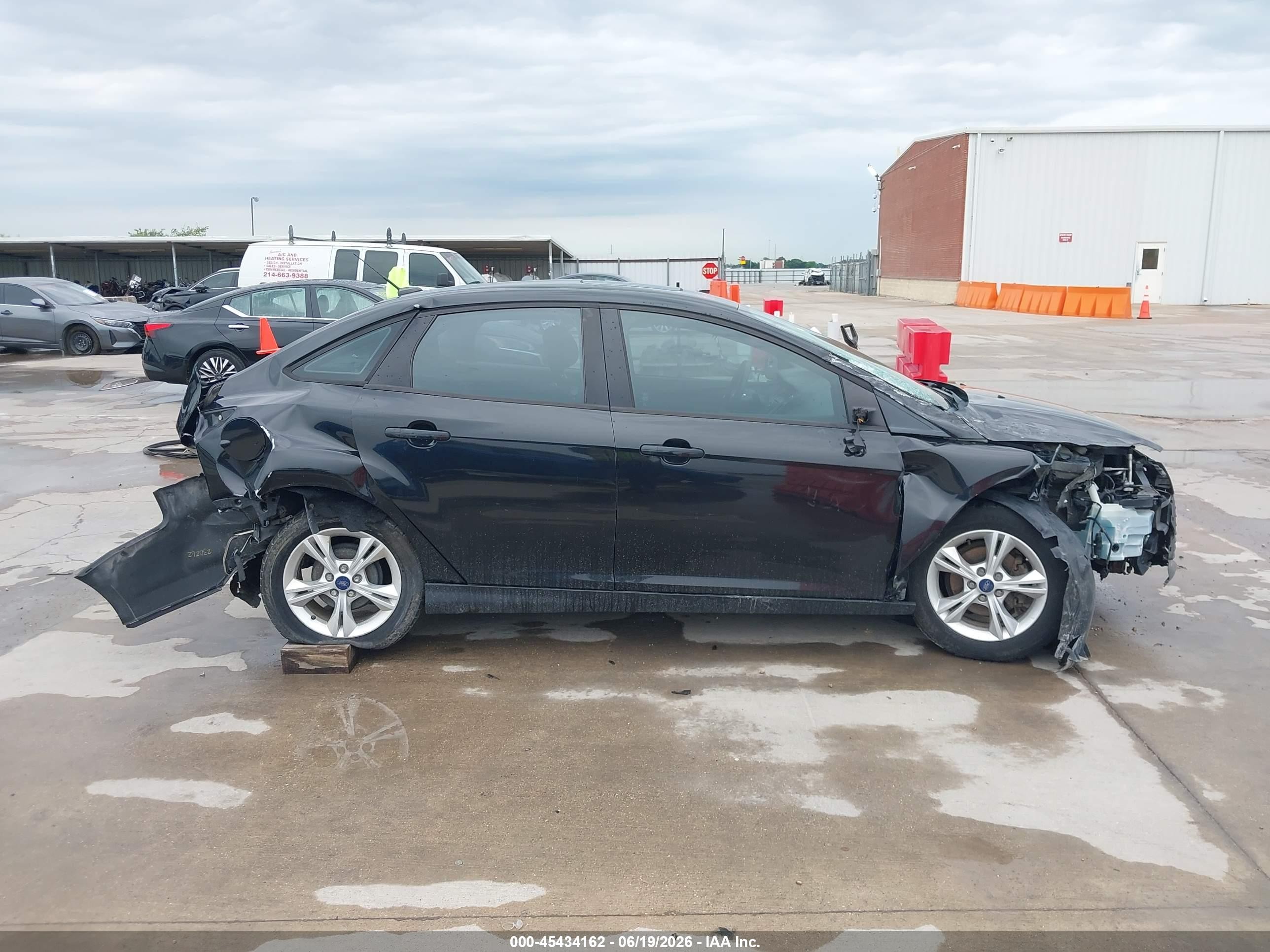 2013 Ford Focus Se Черный vin: 1FADP3F27DL162290