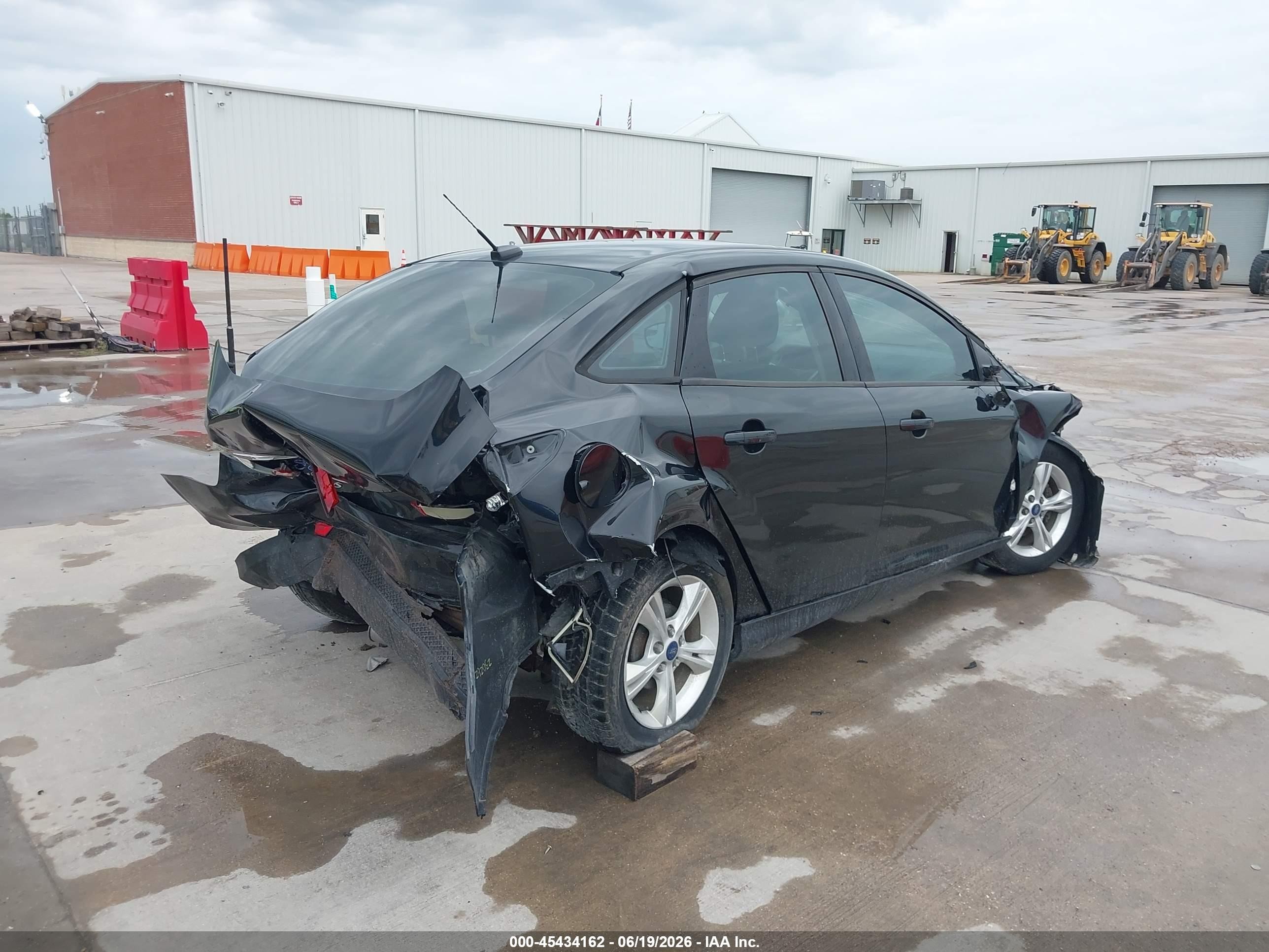 2013 Ford Focus Se Черный vin: 1FADP3F27DL162290