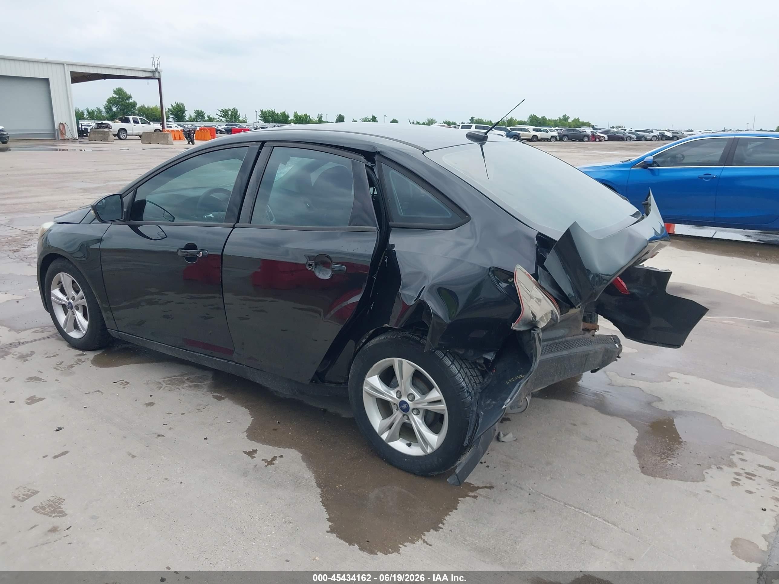 2013 Ford Focus Se Черный vin: 1FADP3F27DL162290