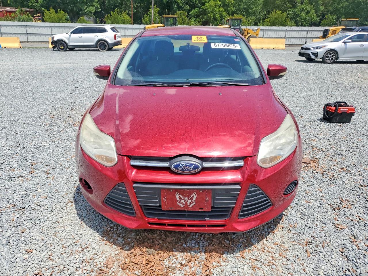 2013 Ford Focus Se Red vin: 1FADP3F27DL167277