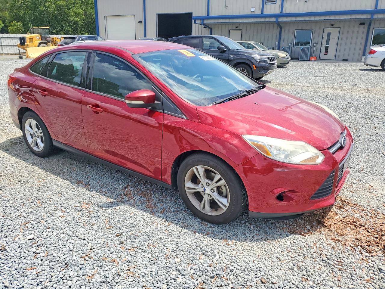2013 Ford Focus Se Red vin: 1FADP3F27DL167277