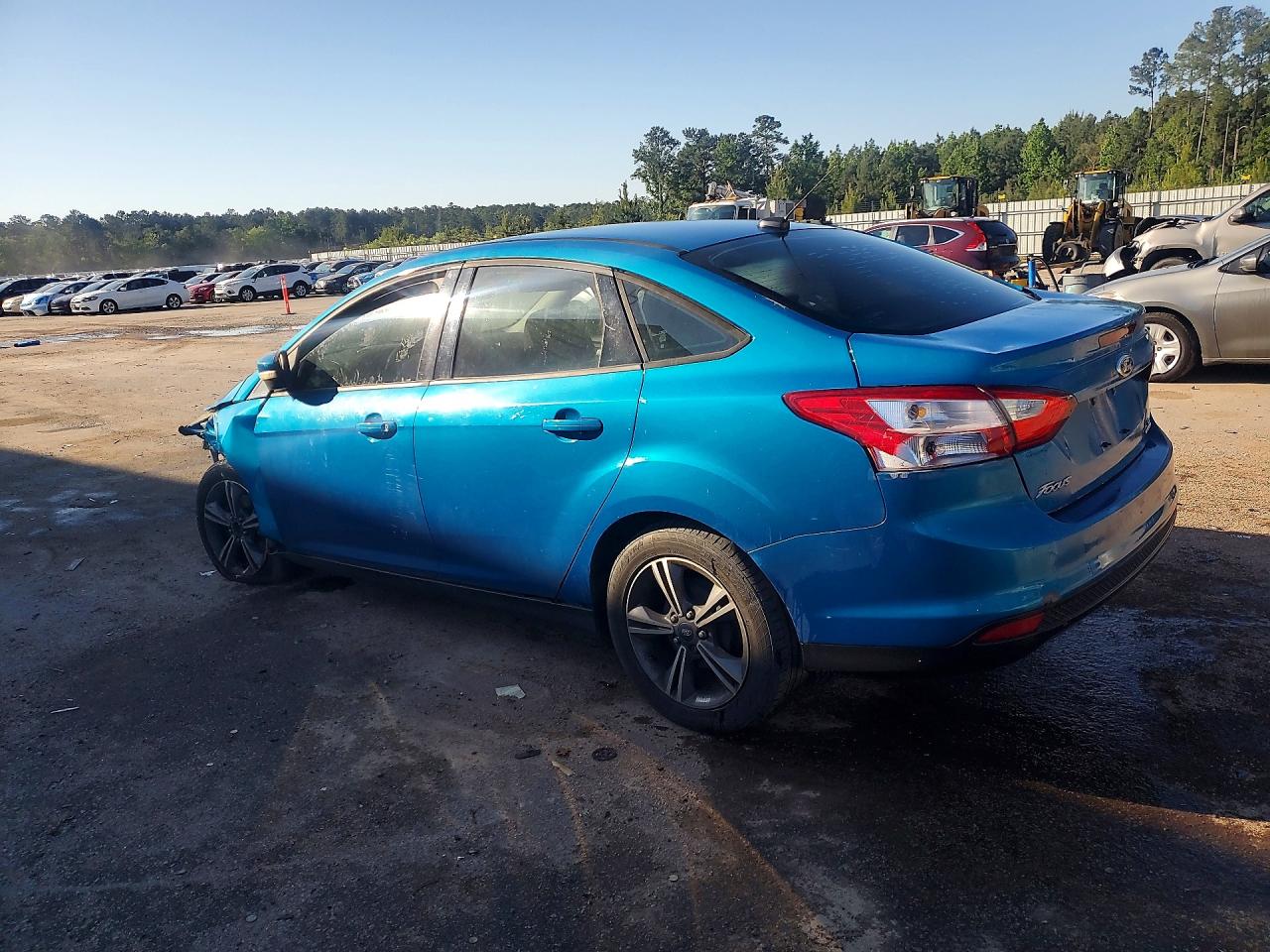 2013 Ford Focus Se Blue vin: 1FADP3F27DL167294