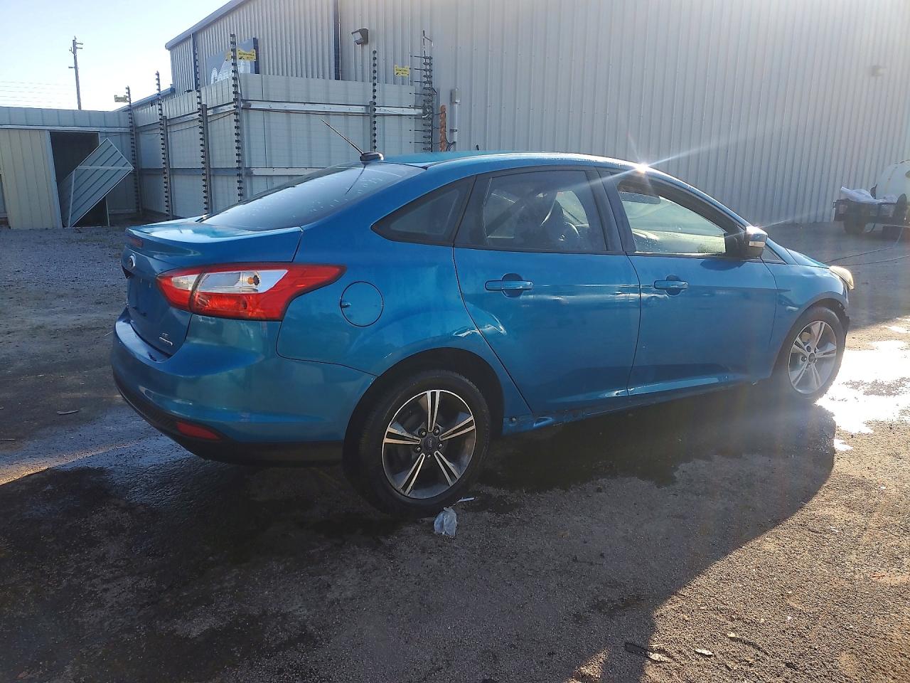 2013 Ford Focus Se Blue vin: 1FADP3F27DL167294