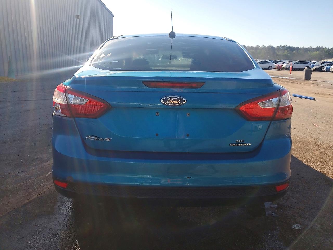 2013 Ford Focus Se Blue vin: 1FADP3F27DL167294