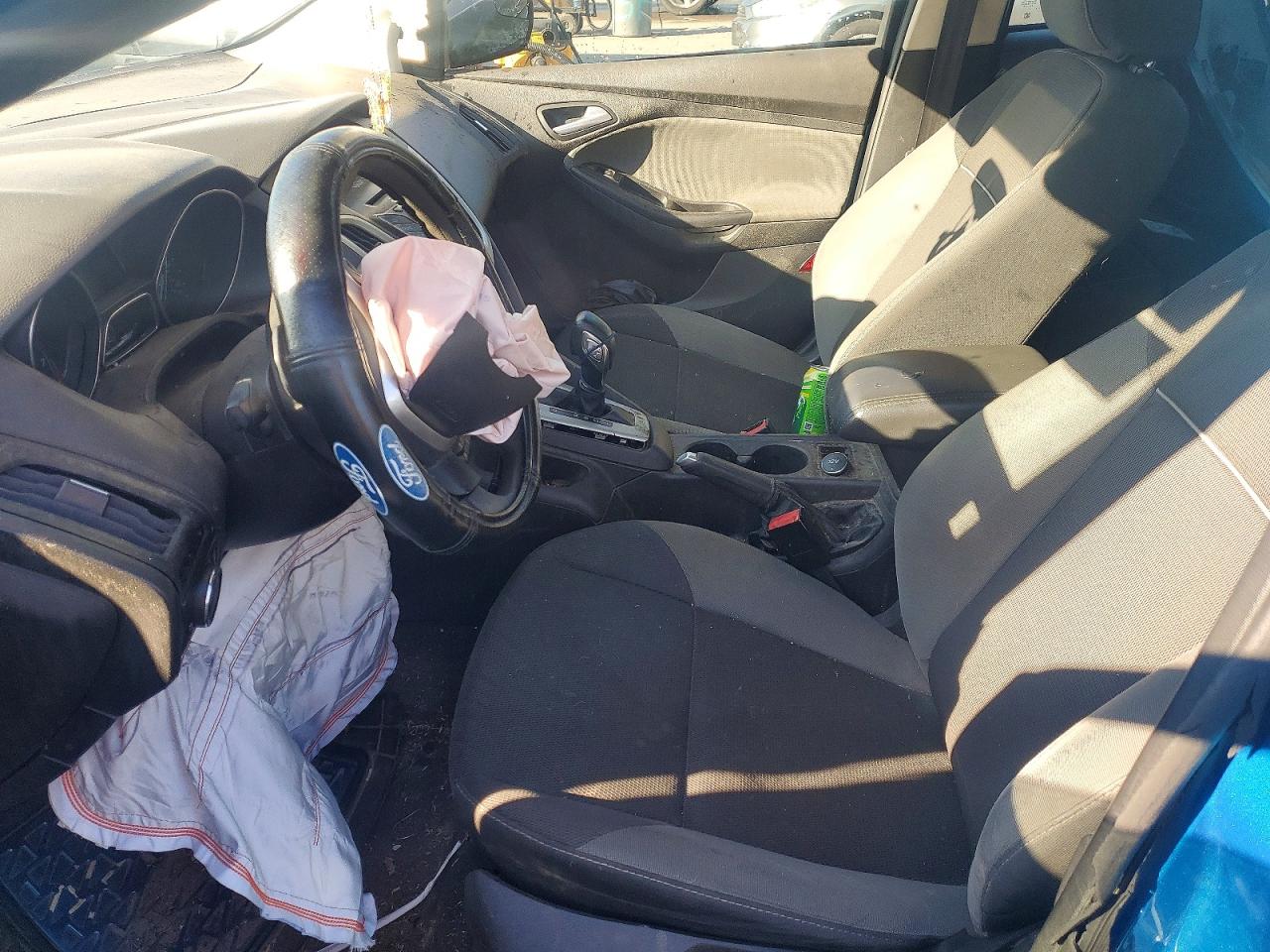 2013 Ford Focus Se Blue vin: 1FADP3F27DL167294