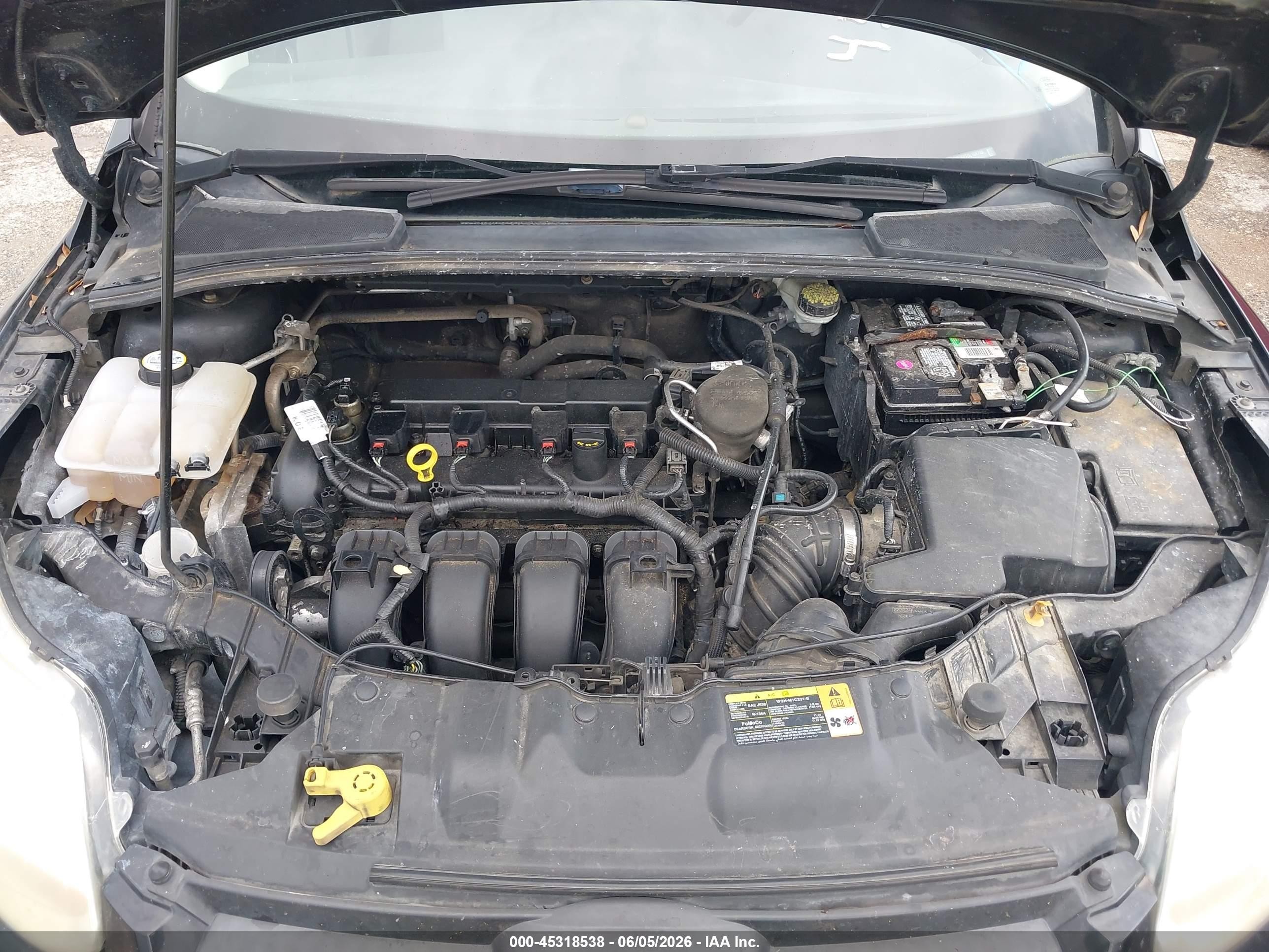 2013 Ford Focus Se Черный vin: 1FADP3F27DL169708