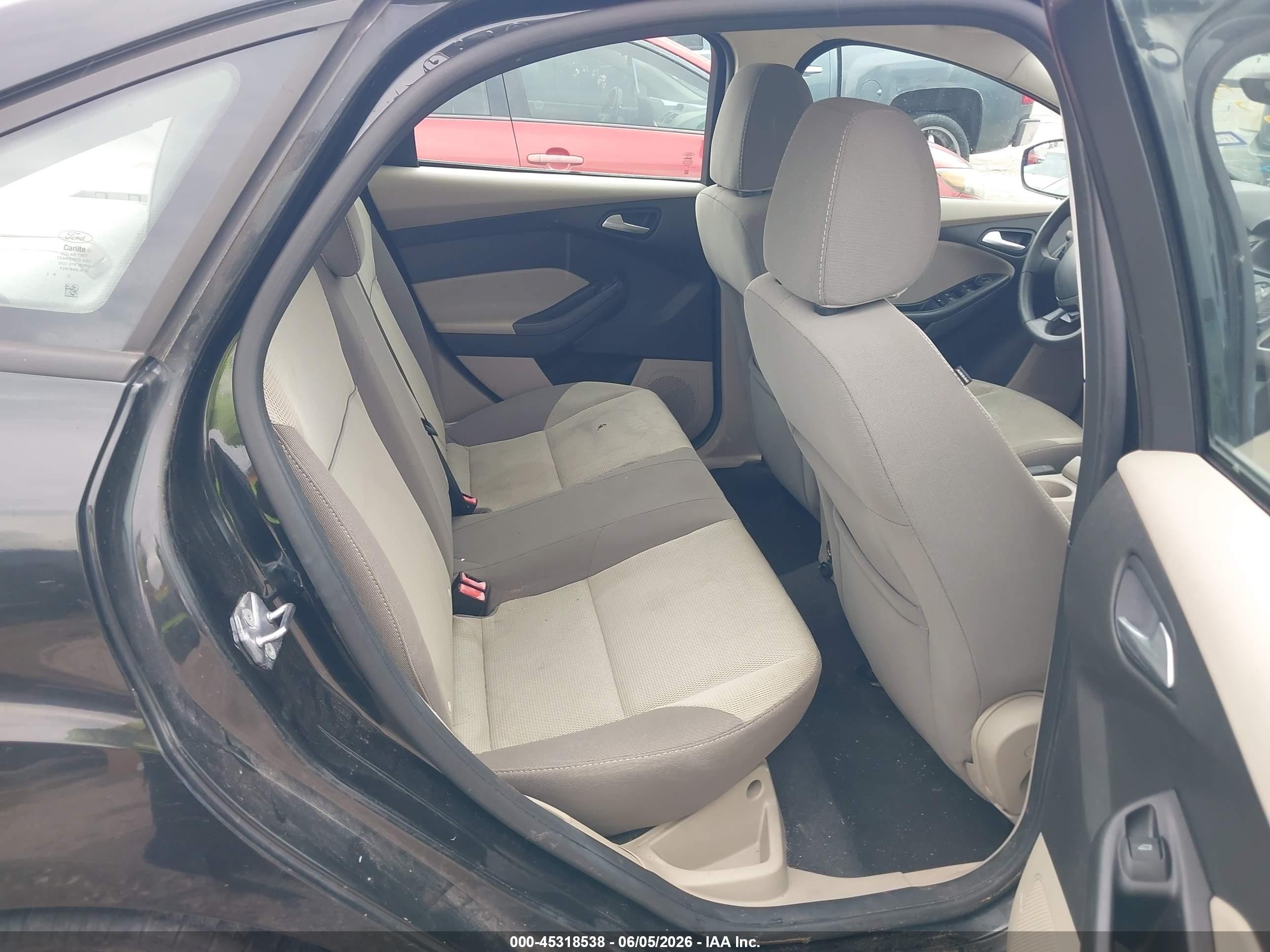 2013 Ford Focus Se Черный vin: 1FADP3F27DL169708