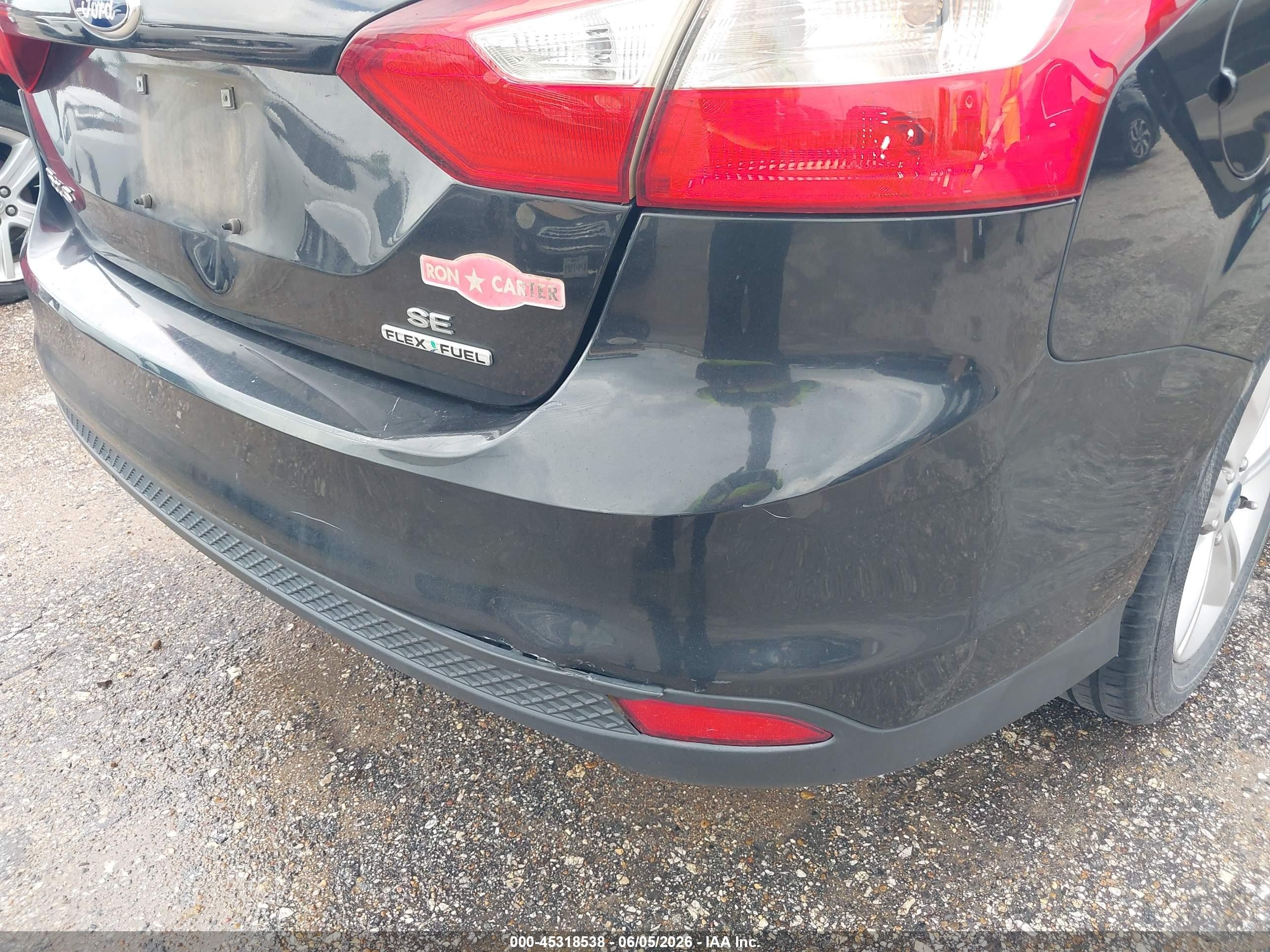 2013 Ford Focus Se Черный vin: 1FADP3F27DL169708