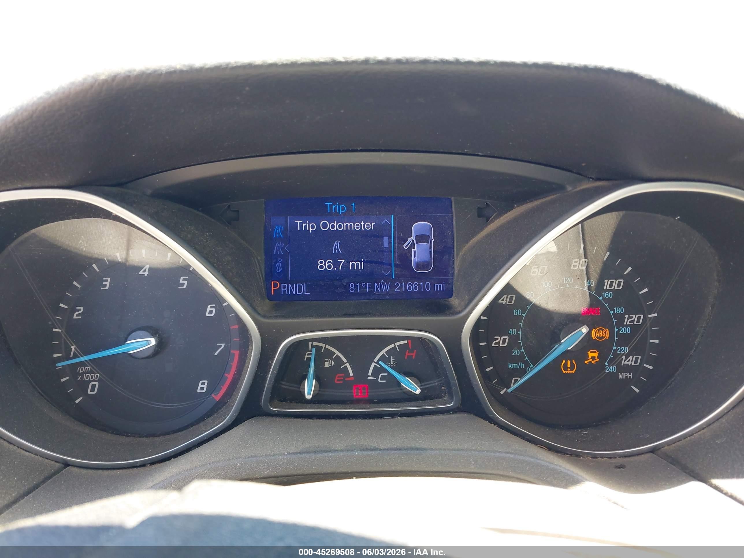2013 Ford Focus Se Silver vin: 1FADP3F27DL175945