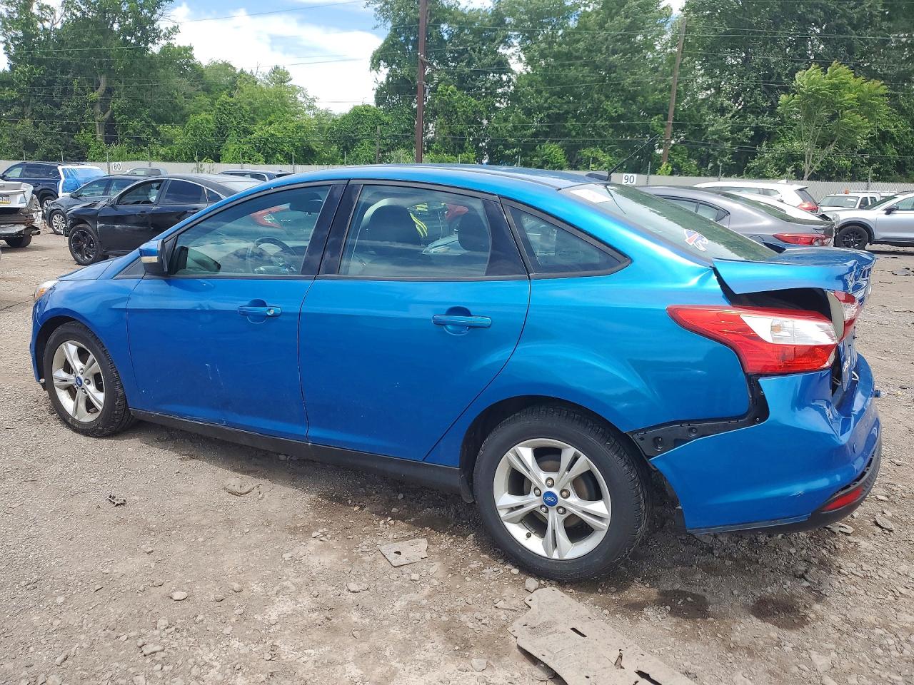 2013 Ford Focus Se Blue vin: 1FADP3F27DL180417