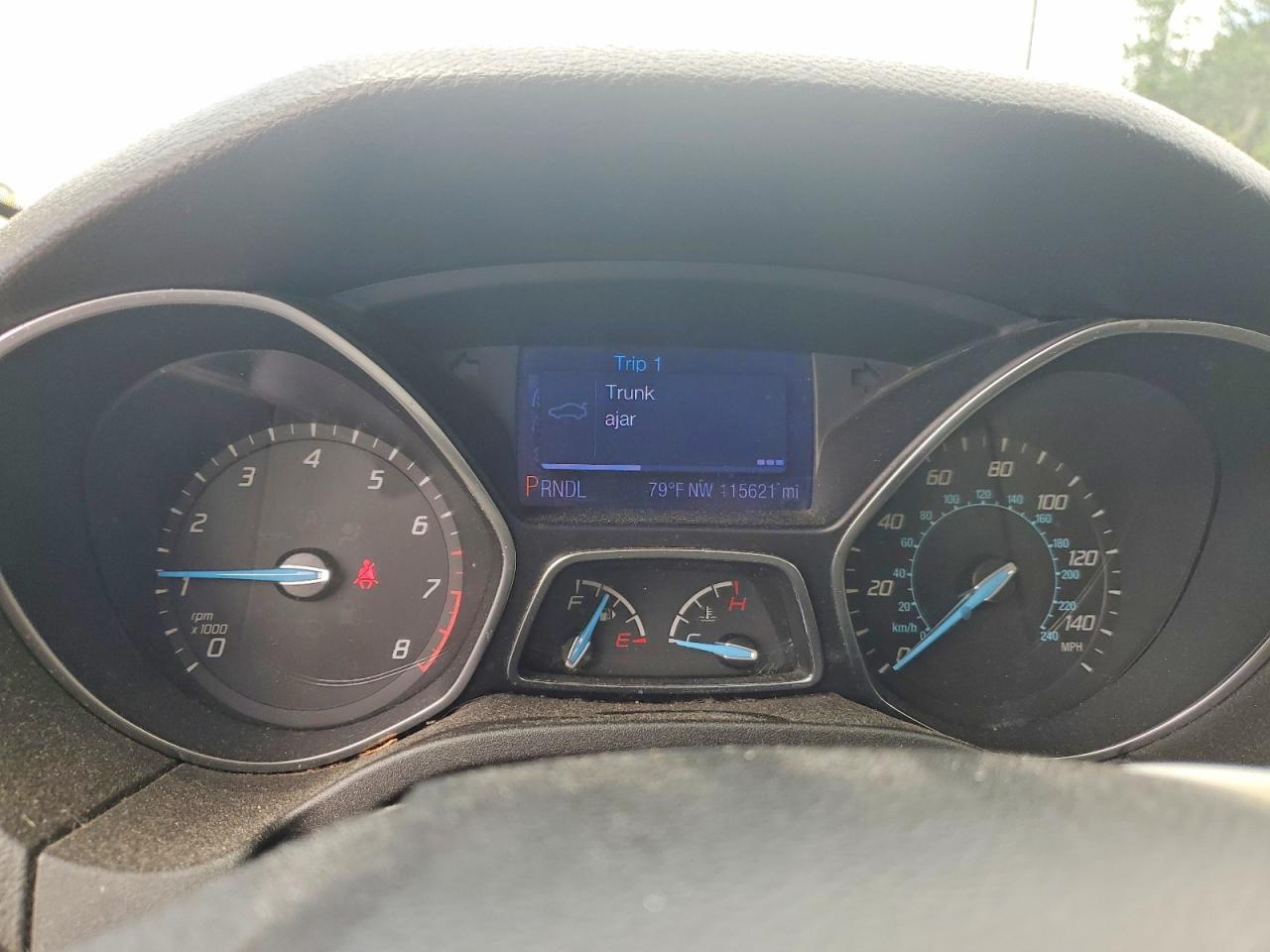 2013 Ford Focus Se Blue vin: 1FADP3F27DL180417