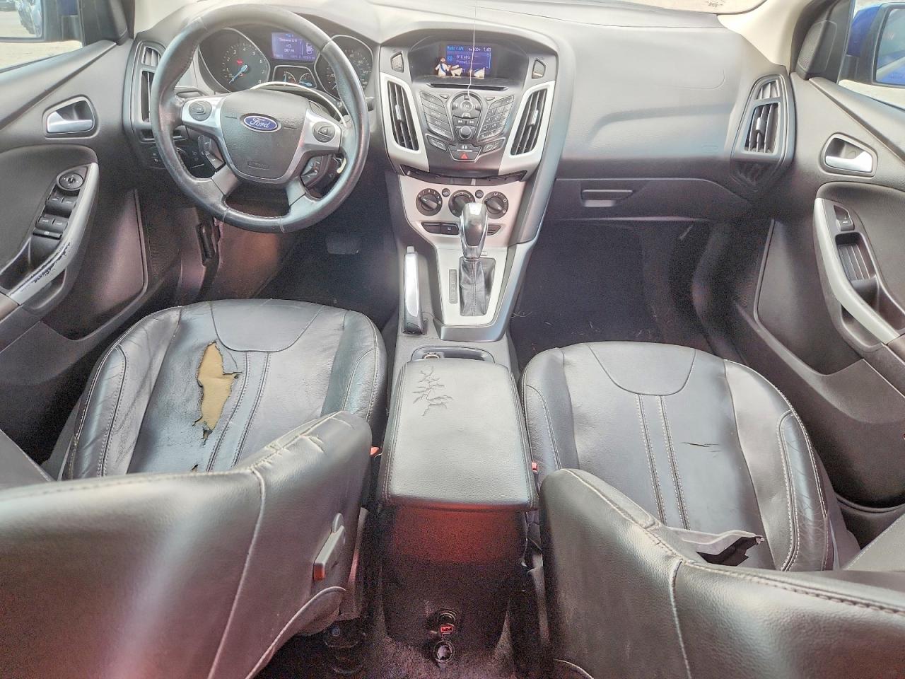 2013 Ford Focus Se Blue vin: 1FADP3F27DL187402