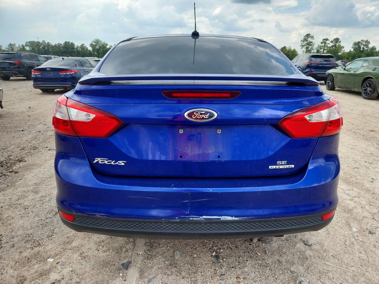 2013 Ford Focus Se Blue vin: 1FADP3F27DL187402
