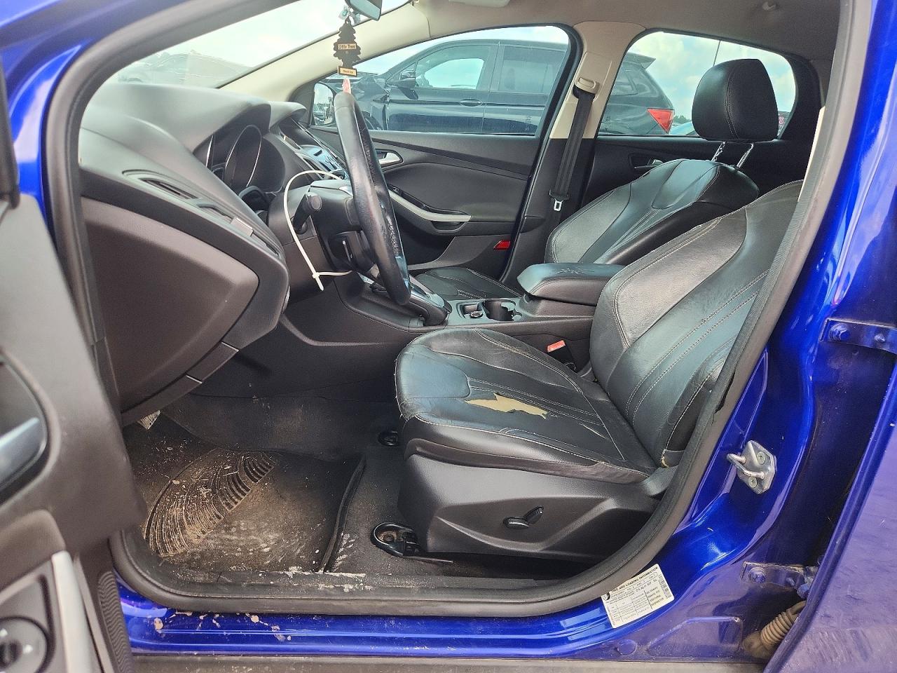 2013 Ford Focus Se Blue vin: 1FADP3F27DL187402