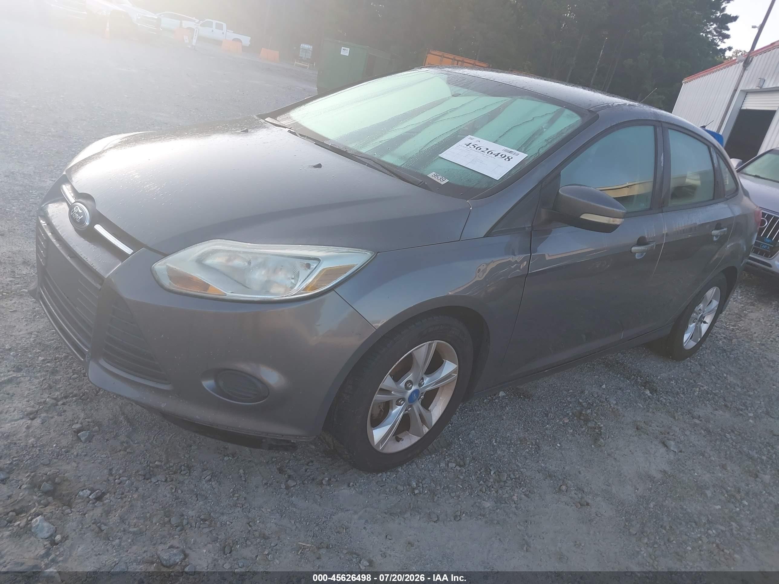 2013 Ford Focus Se Серый vin: 1FADP3F27DL216932