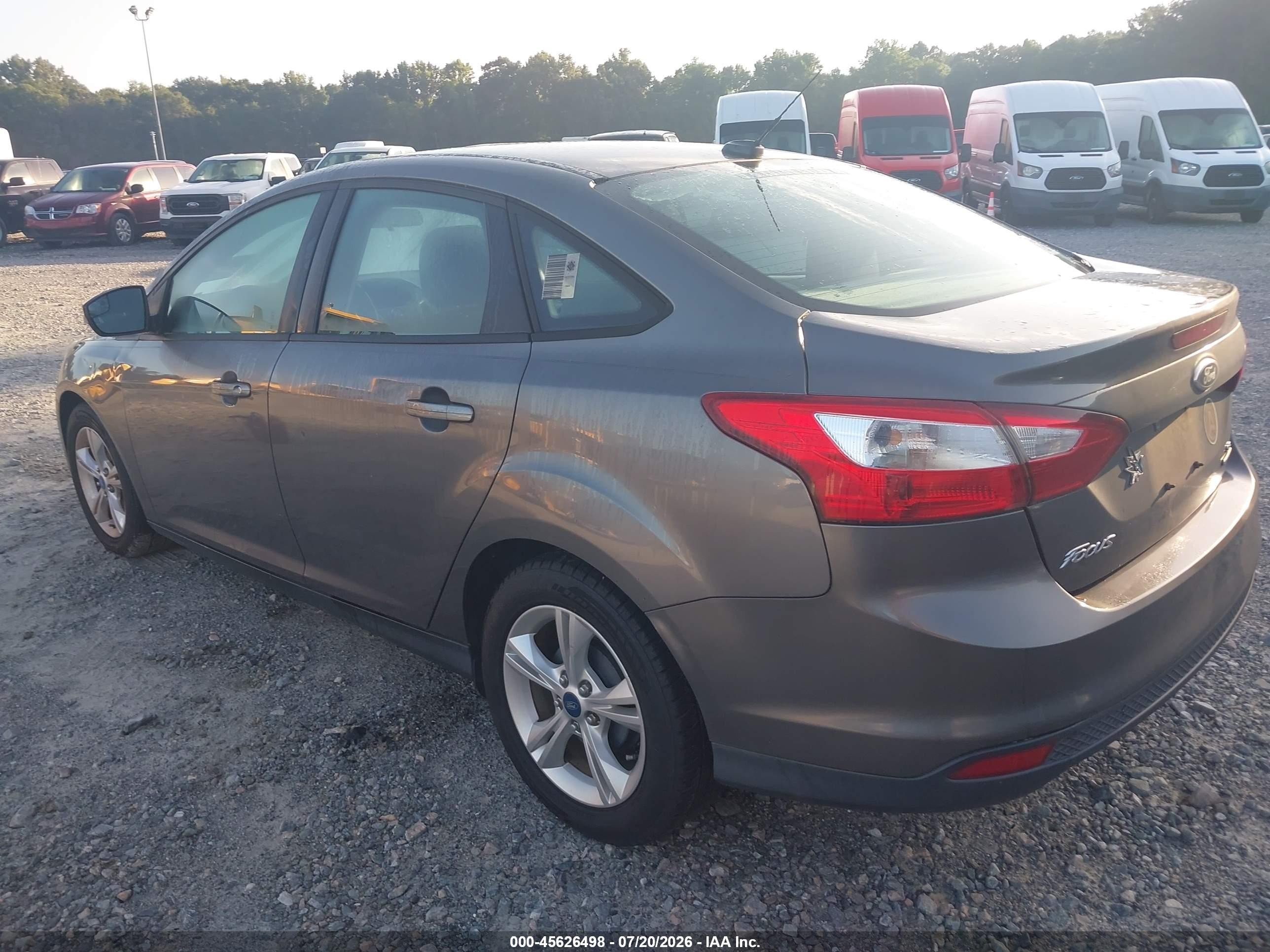 2013 Ford Focus Se Серый vin: 1FADP3F27DL216932