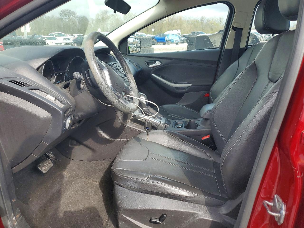 2013 Ford Focus Se Red vin: 1FADP3F27DL224965
