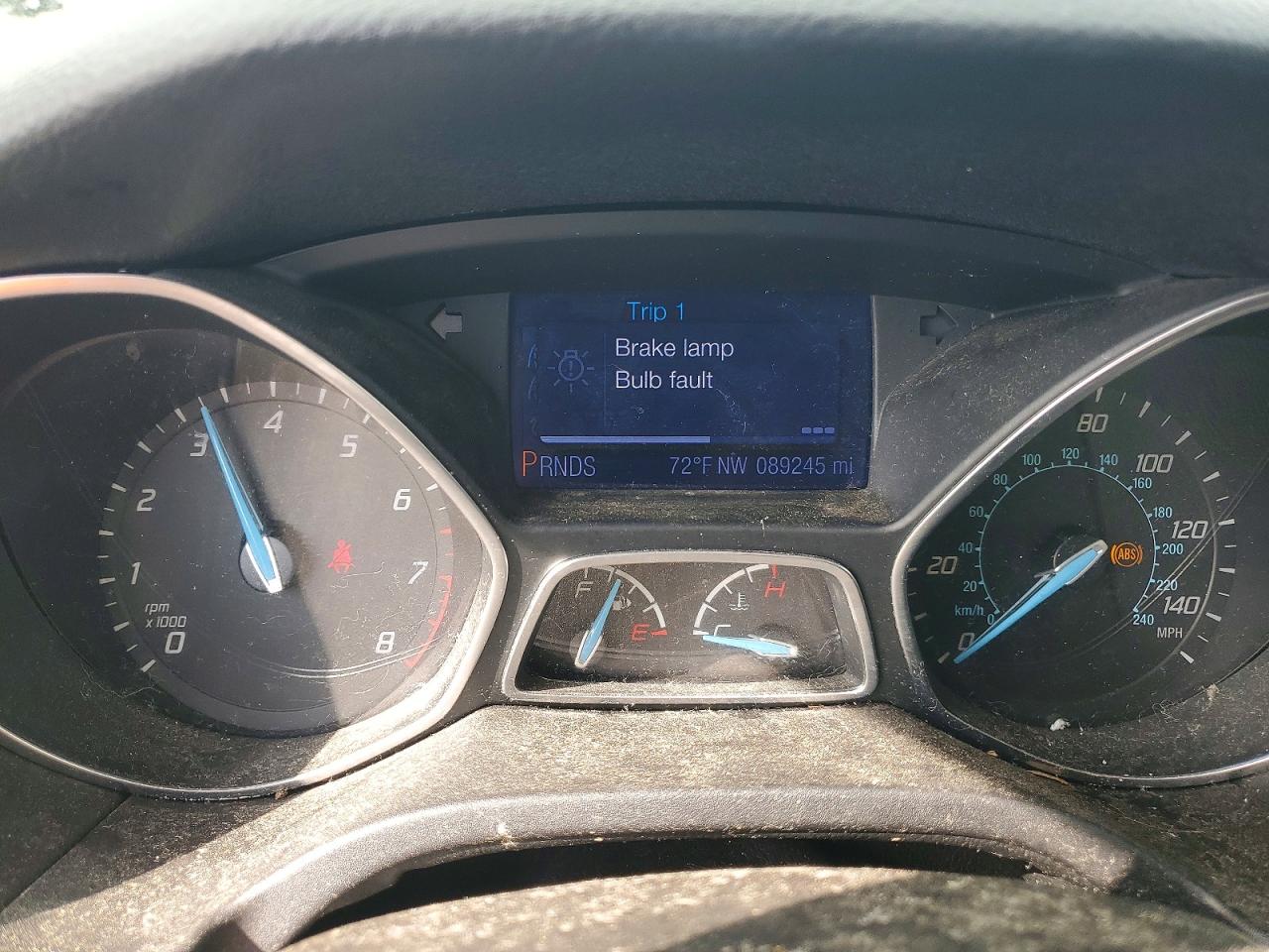 2013 Ford Focus Se Red vin: 1FADP3F27DL224965
