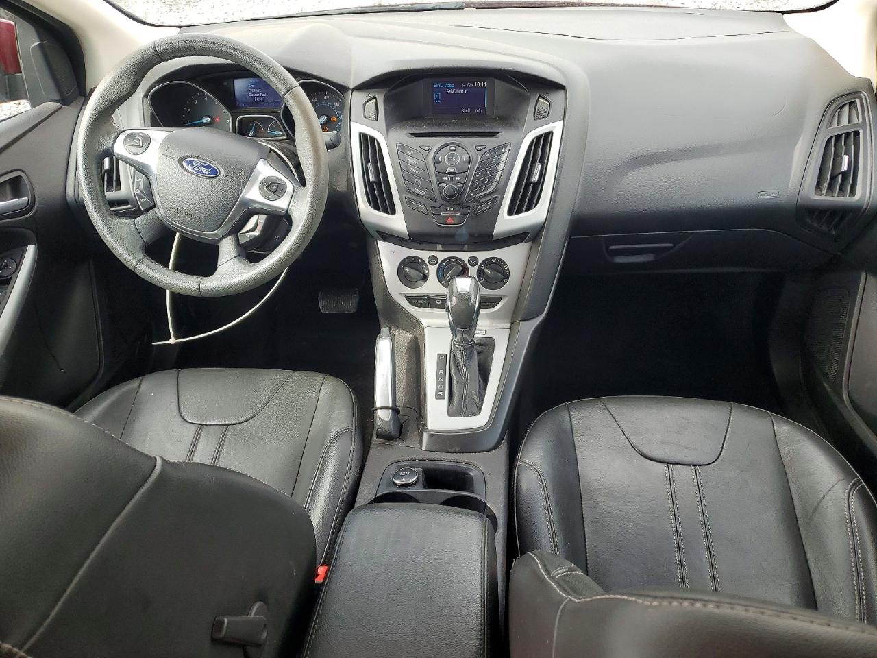 2013 Ford Focus Se Red vin: 1FADP3F27DL224965
