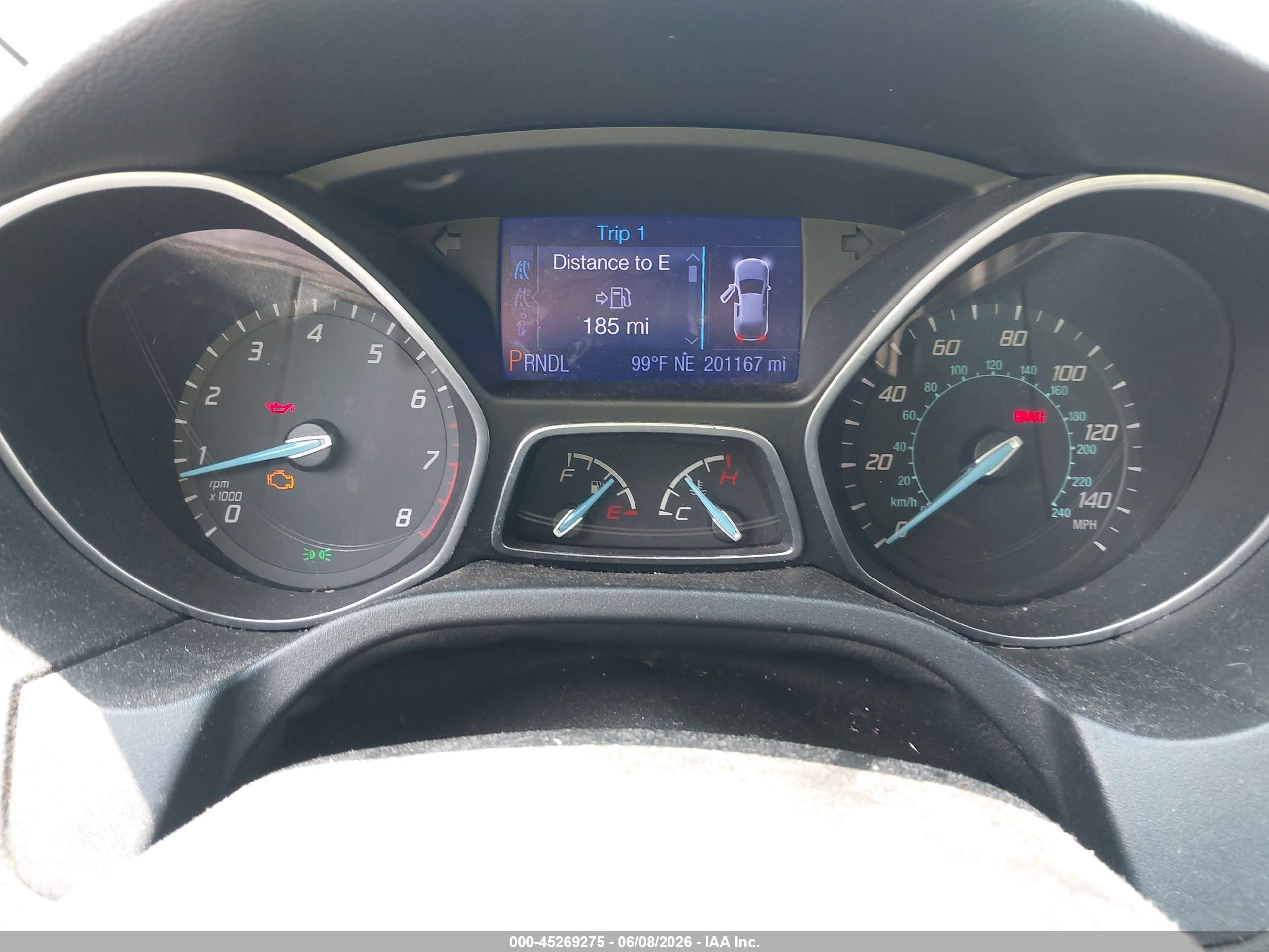 2013 Ford Focus Se Red vin: 1FADP3F27DL225453