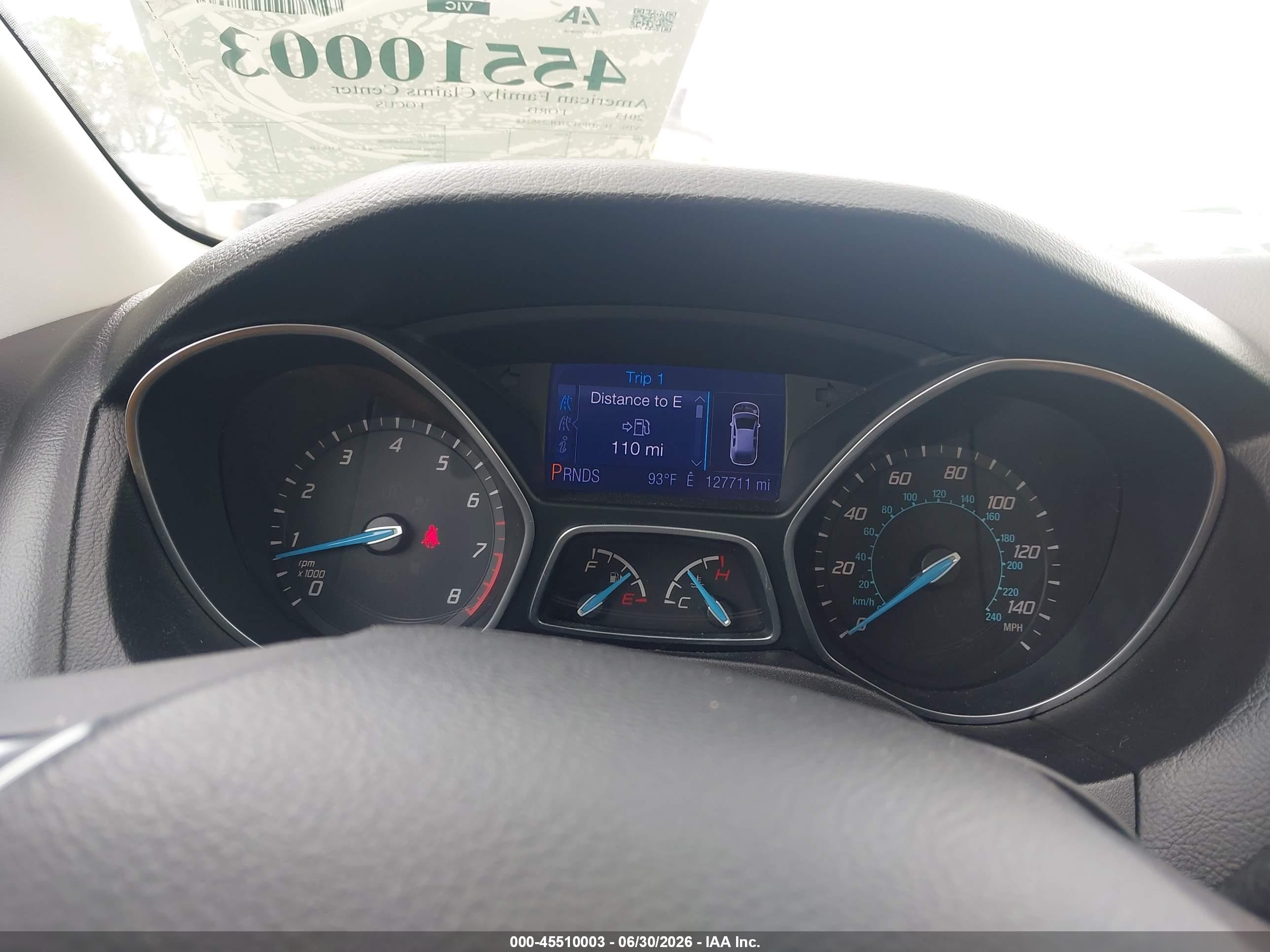 2013 Ford Focus Se Red vin: 1FADP3F27DL236288