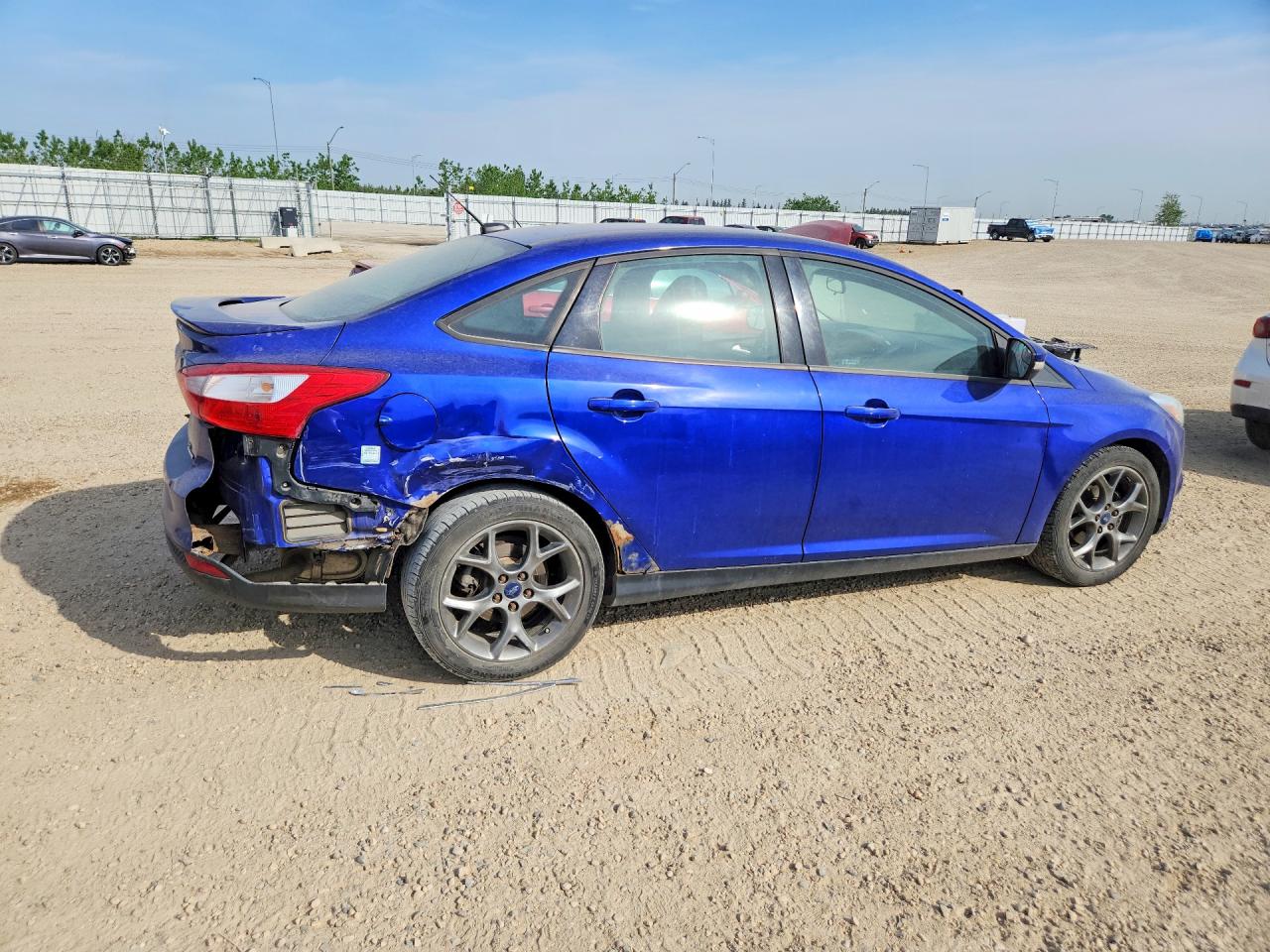 2013 Ford Focus Se Синий vin: 1FADP3F27DL248943