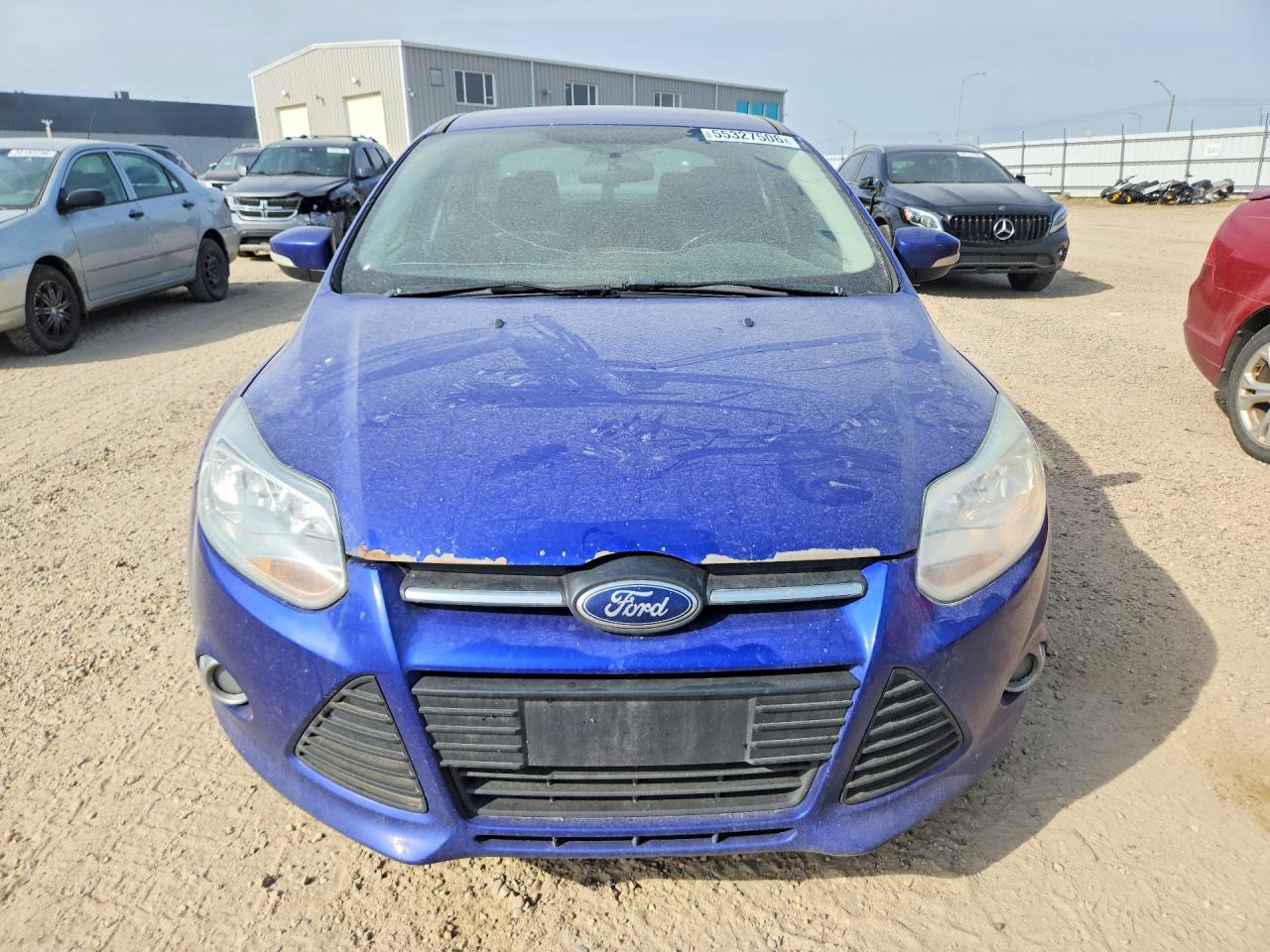 2013 Ford Focus Se Синий vin: 1FADP3F27DL248943