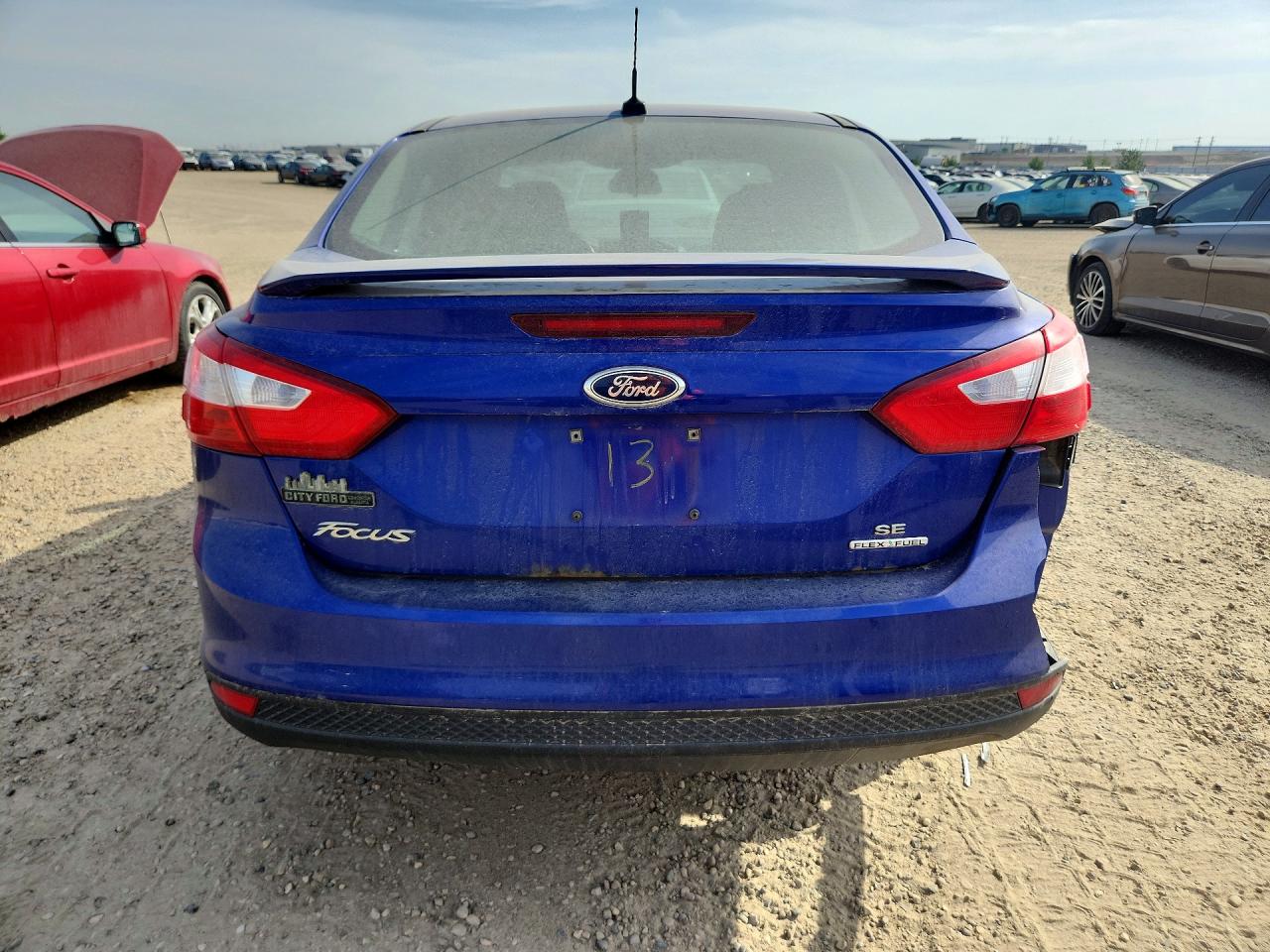 2013 Ford Focus Se Синий vin: 1FADP3F27DL248943