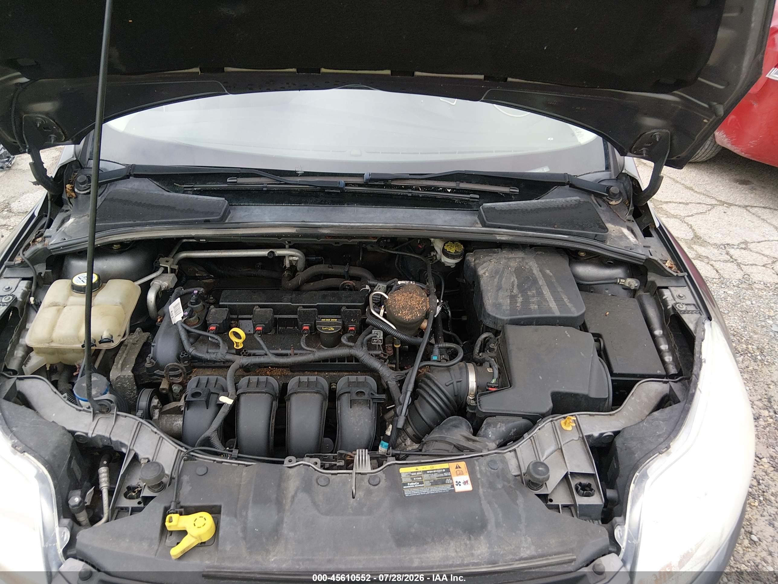 2013 Ford Focus Se Pewter vin: 1FADP3F27DL253415