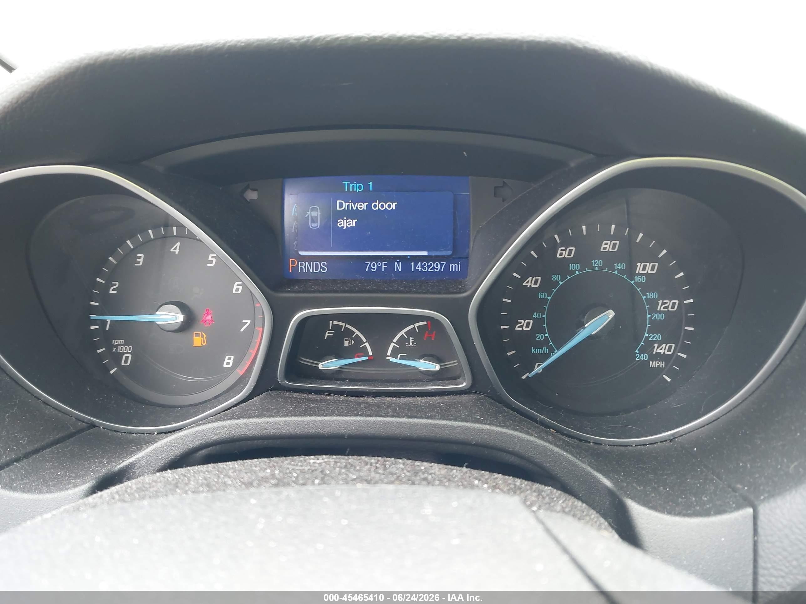 2013 Ford Focus Se Blue vin: 1FADP3F27DL255102