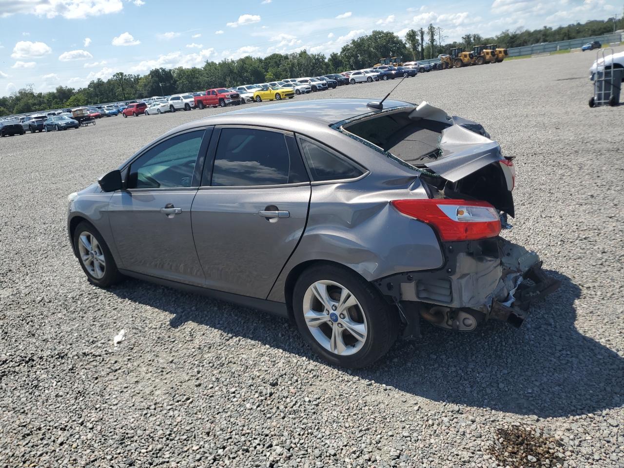 2013 Ford Focus Se Gray vin: 1FADP3F27DL270618