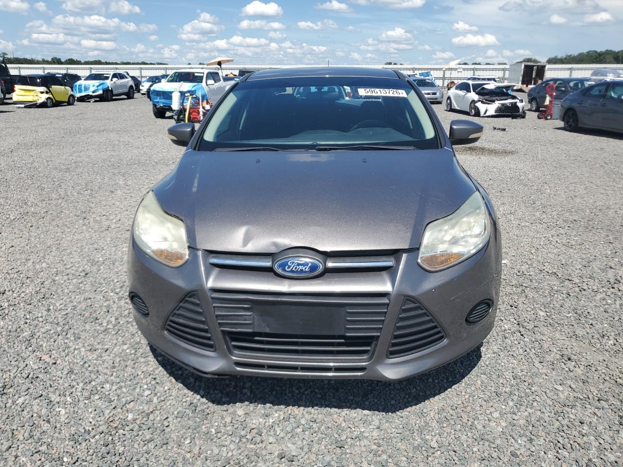 2013 Ford Focus Se Gray vin: 1FADP3F27DL270618