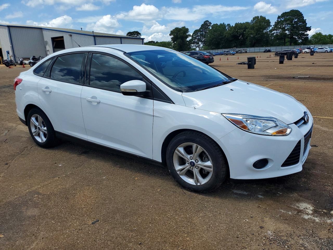2013 Ford Focus Se White vin: 1FADP3F27DL289766