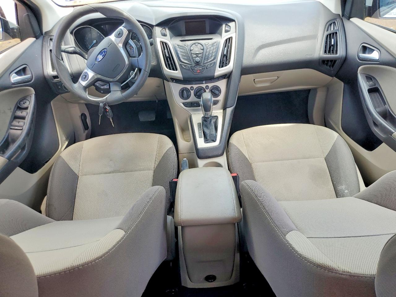 2013 Ford Focus Se White vin: 1FADP3F27DL289766