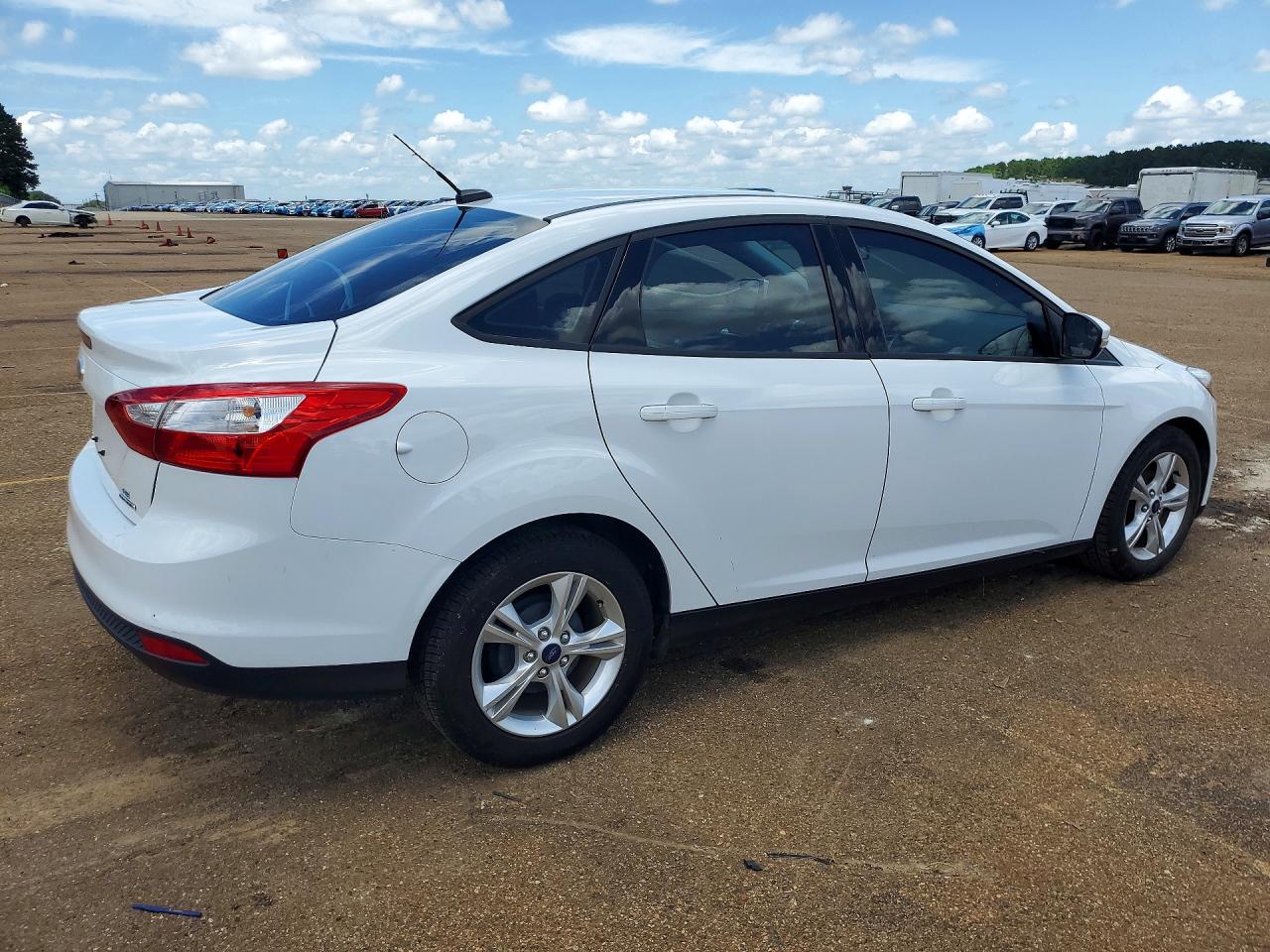 2013 Ford Focus Se White vin: 1FADP3F27DL289766