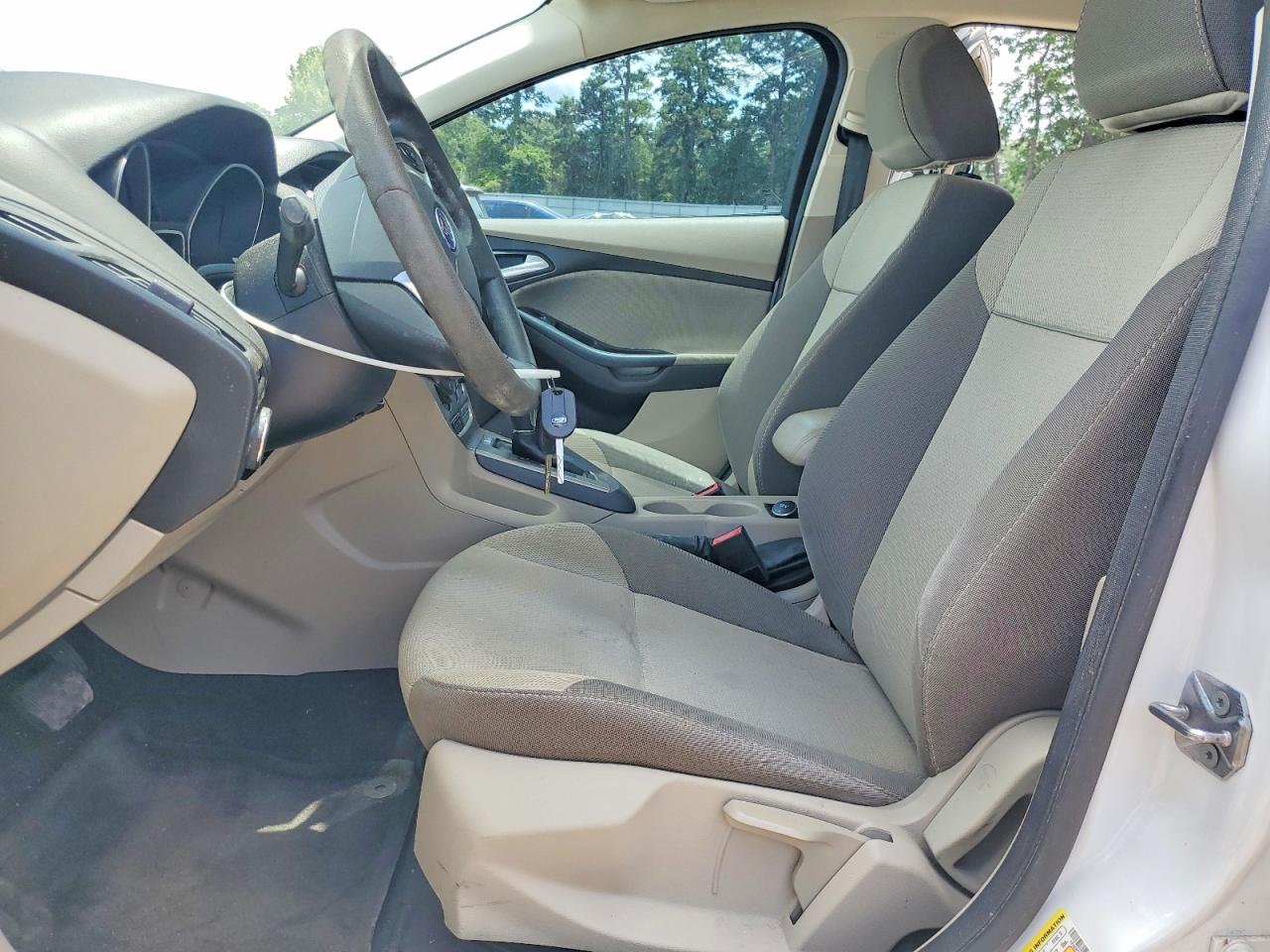 2013 Ford Focus Se White vin: 1FADP3F27DL289766