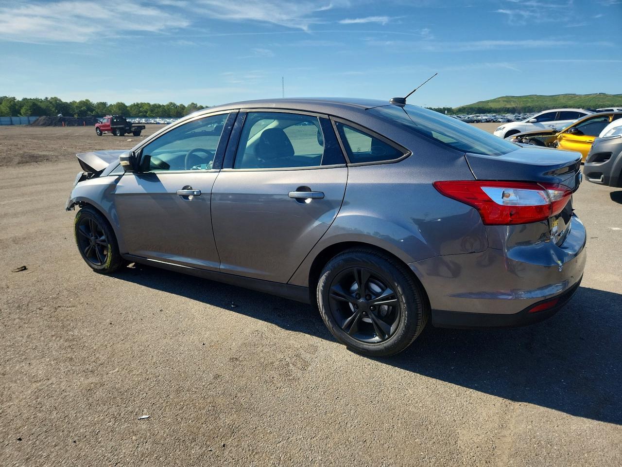 2013 Ford Focus Se Gray vin: 1FADP3F27DL294045