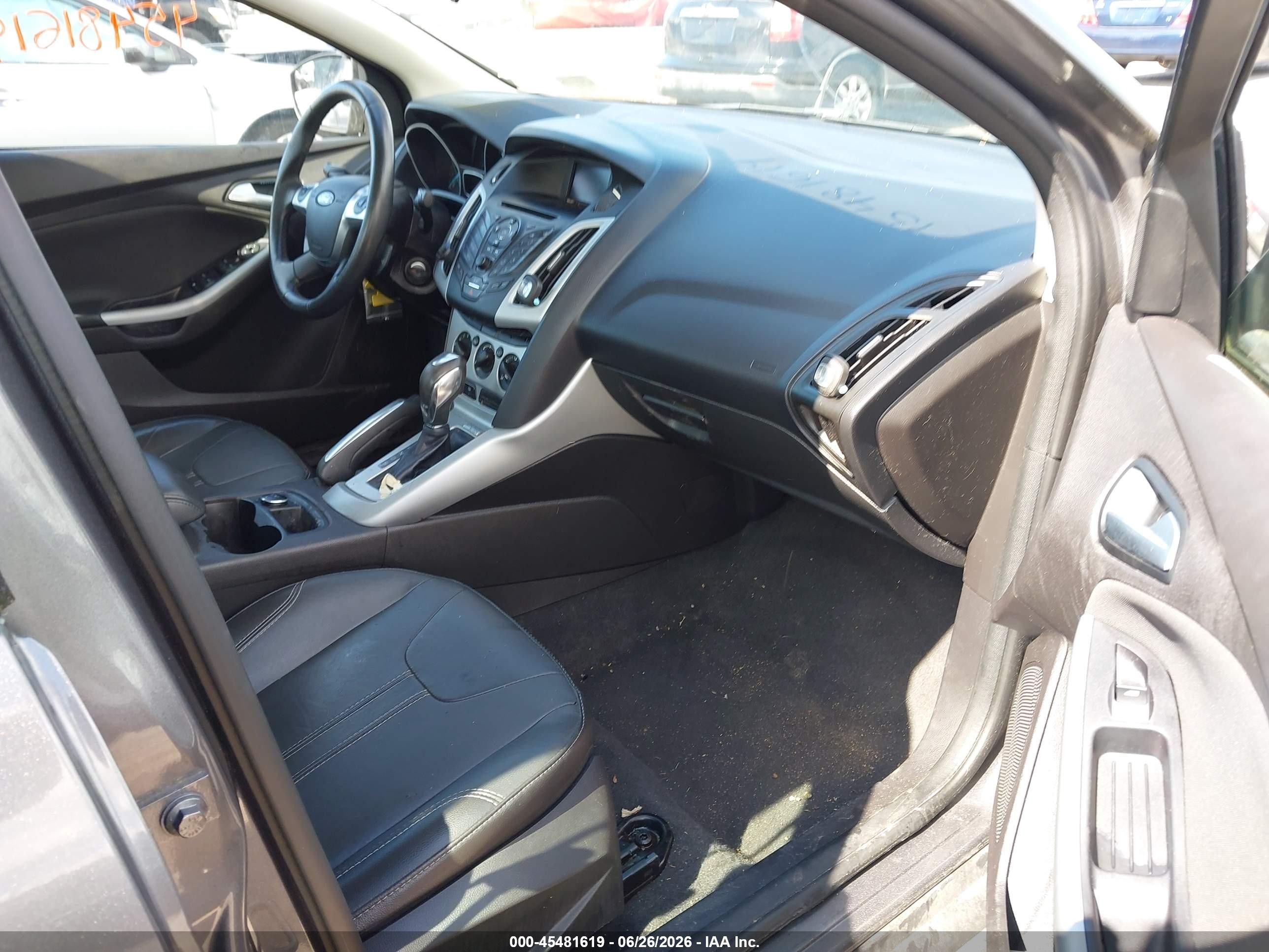 2013 Ford Focus Se Gray vin: 1FADP3F27DL294126
