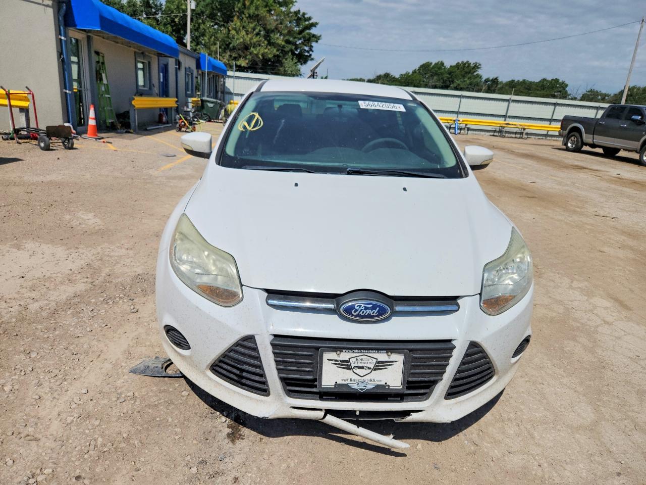 2013 Ford Focus Se White vin: 1FADP3F27DL301169