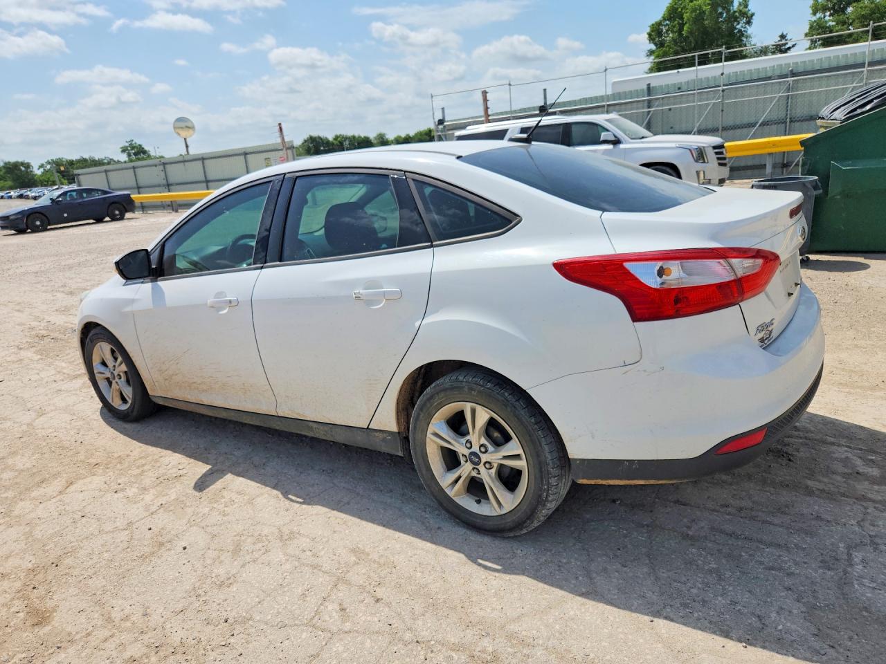 2013 Ford Focus Se White vin: 1FADP3F27DL301169