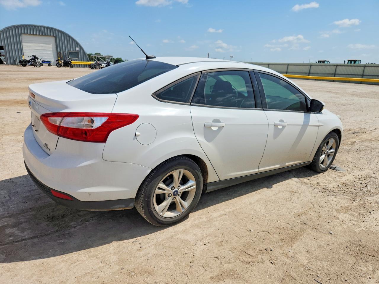 2013 Ford Focus Se White vin: 1FADP3F27DL301169