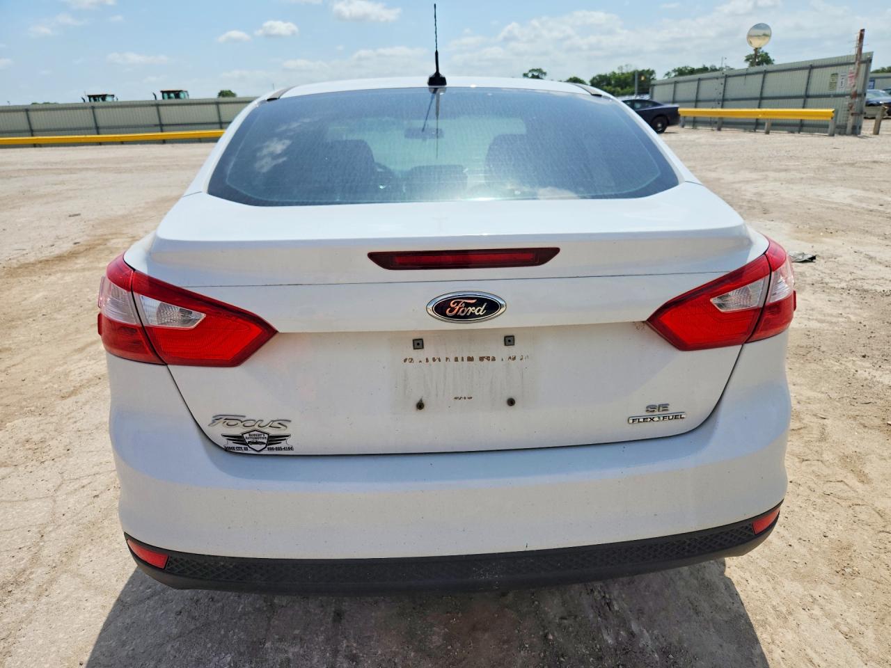 2013 Ford Focus Se White vin: 1FADP3F27DL301169