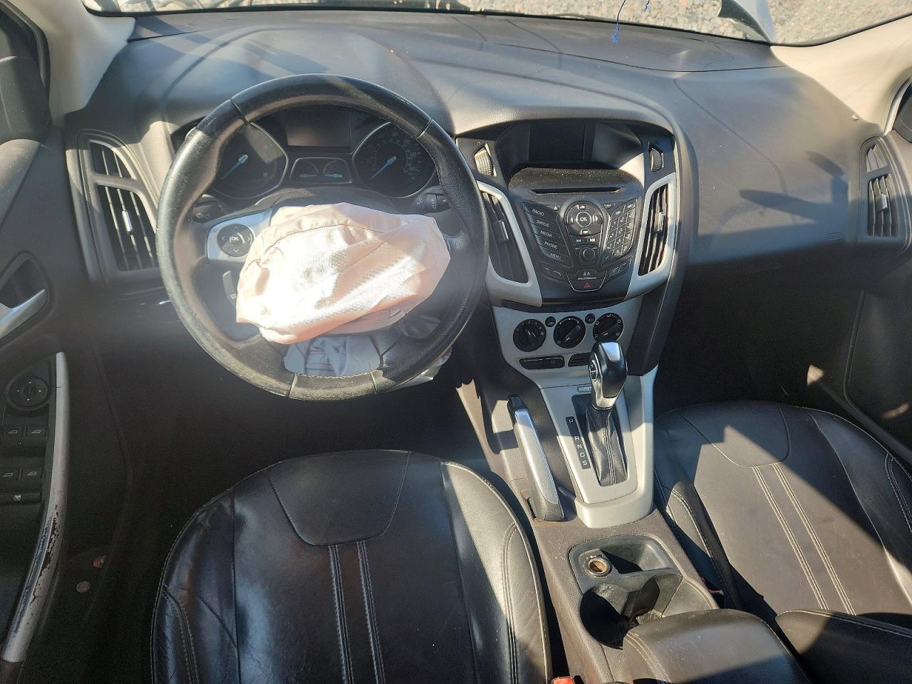 2013 Ford Focus Se White vin: 1FADP3F27DL302208