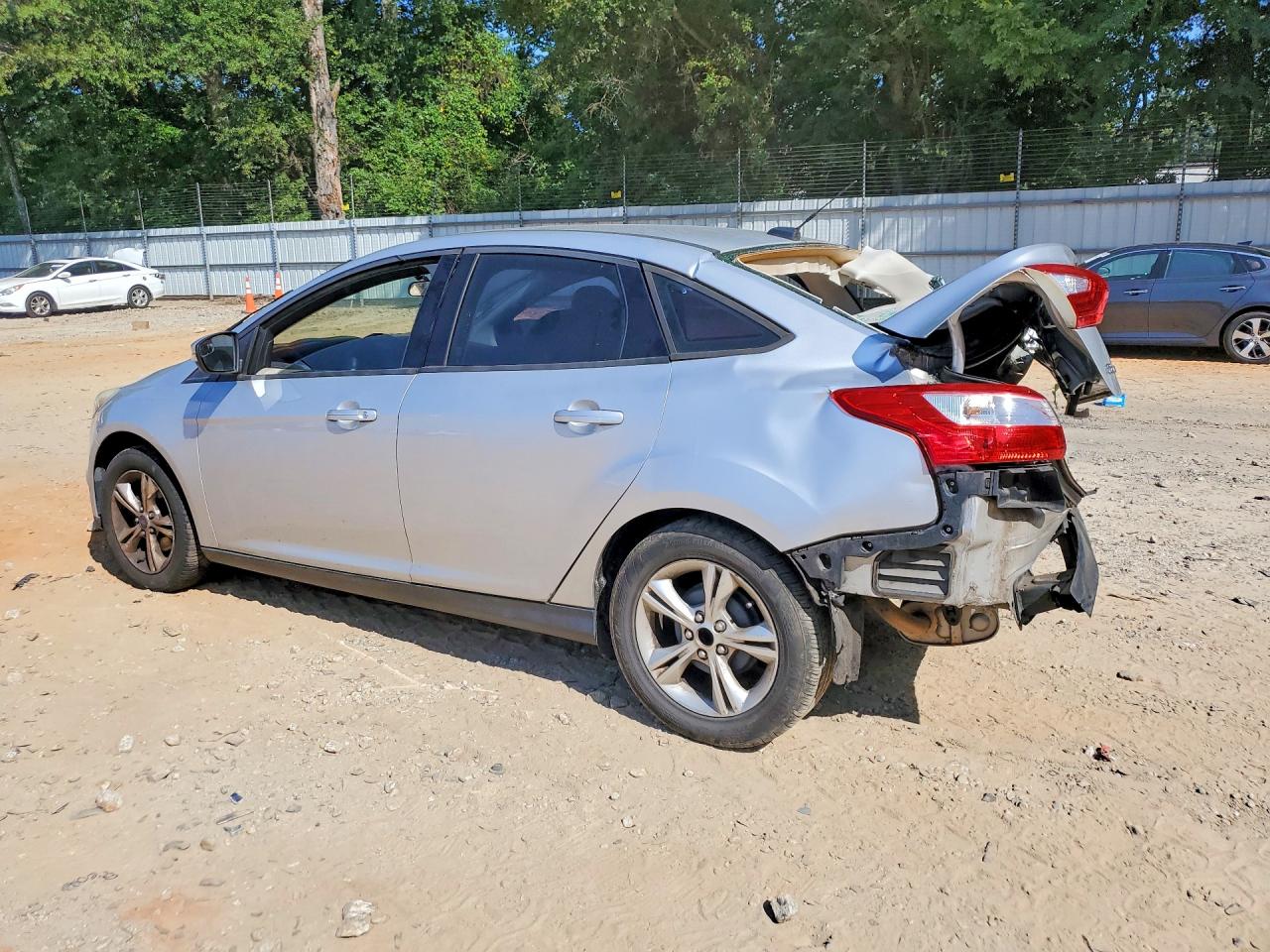 2013 Ford Focus Se Серебряный vin: 1FADP3F27DL309689