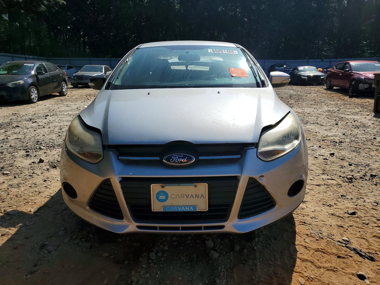 2013 Ford Focus Se Серебряный vin: 1FADP3F27DL309689