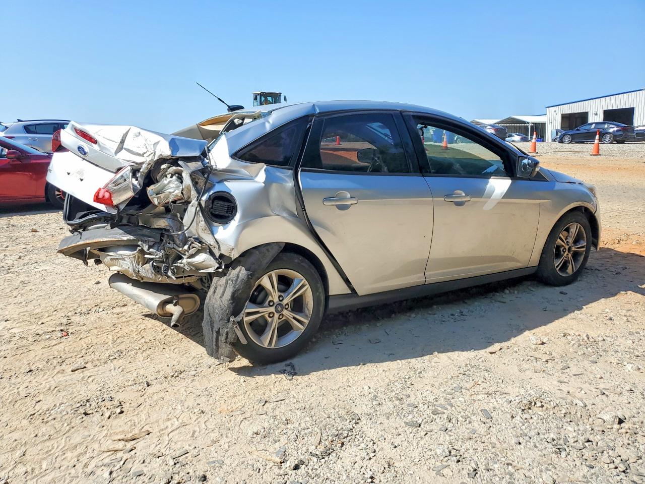 2013 Ford Focus Se Серебряный vin: 1FADP3F27DL309689