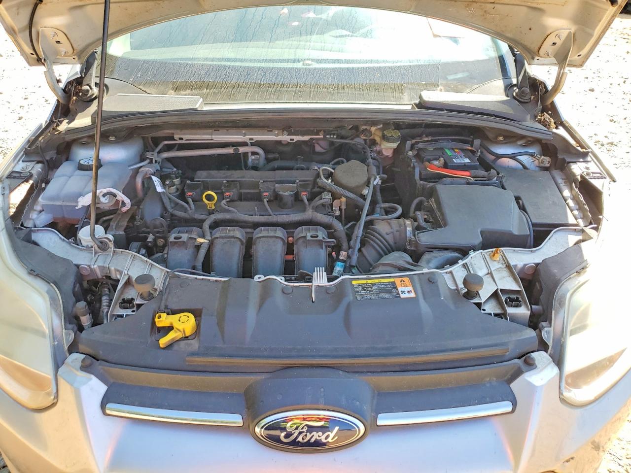 2013 Ford Focus Se Серебряный vin: 1FADP3F27DL309689