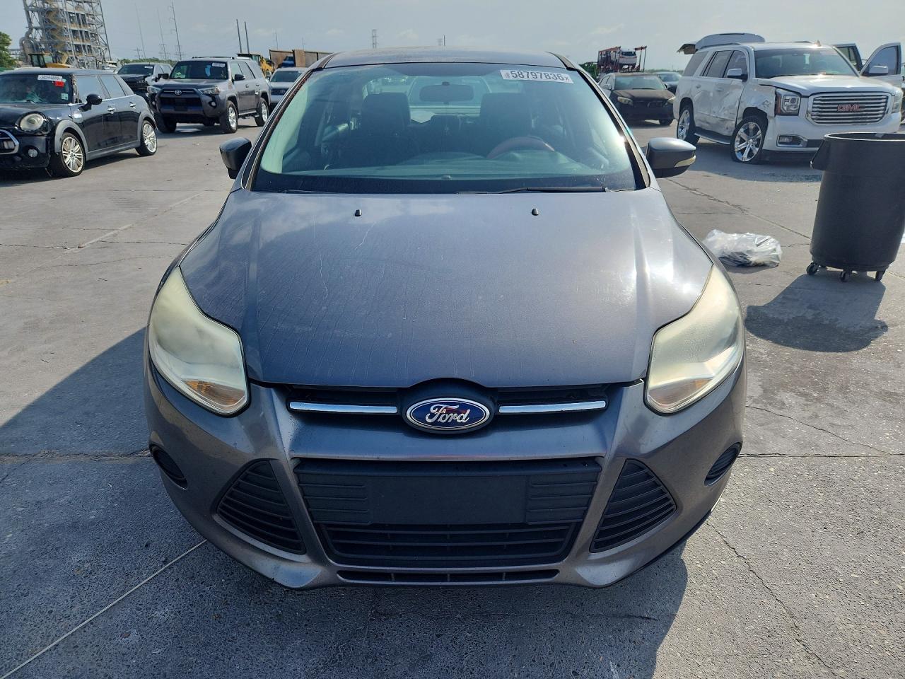 2013 Ford Focus Se Серый vin: 1FADP3F27DL311832