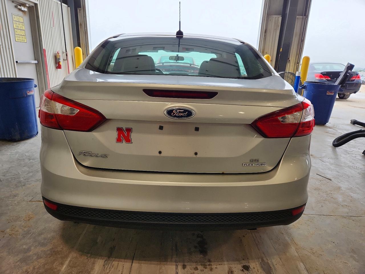 2013 Ford Focus Se Gray vin: 1FADP3F27DL337489