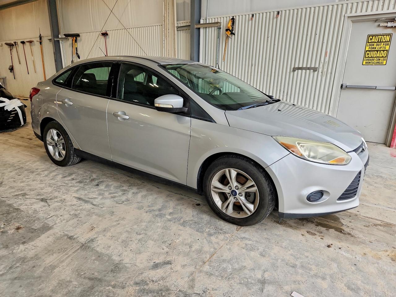 2013 Ford Focus Se Gray vin: 1FADP3F27DL337489